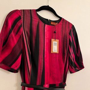 Altuzarra Printed Midi Dress Silk NWT US 6 / FR 38